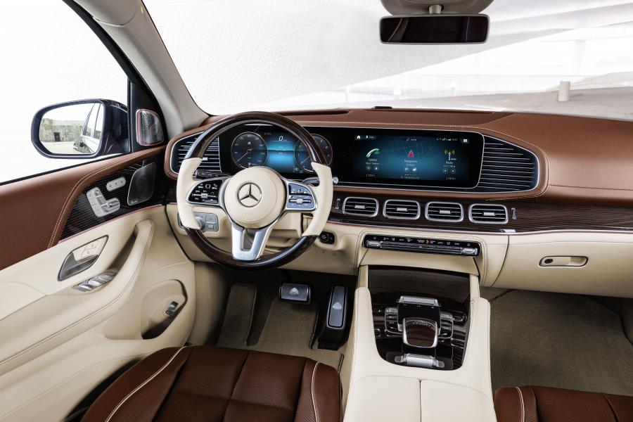 Торпедо Mercedes-Maybach GLS600 4Matic (X167) 2020 года  (WW) (фото 46 из 66)